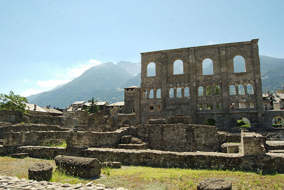 Aosta, teatro romano